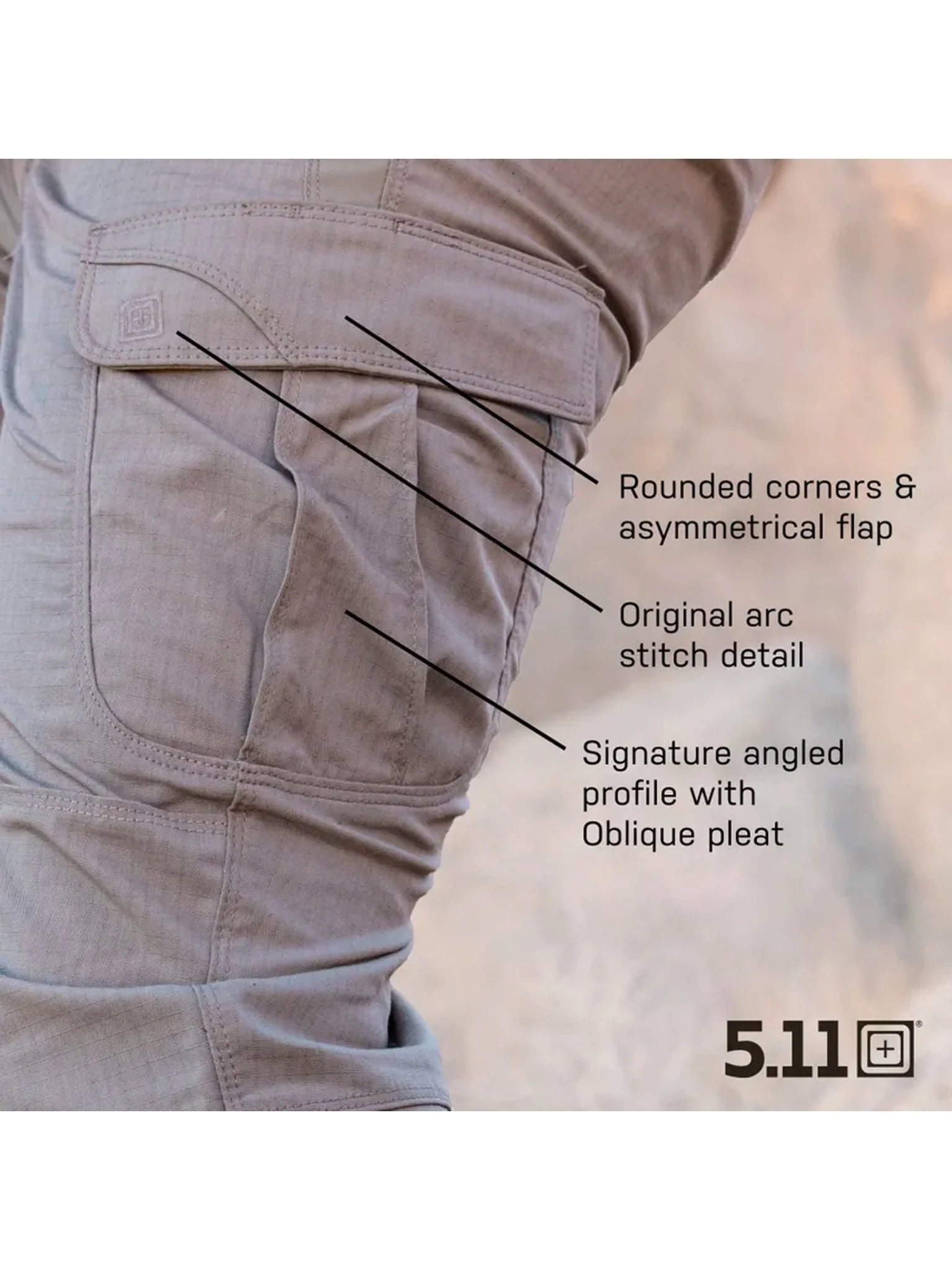 5.11 STRYKE® PANT - Mens Stryke trouser Ripstop, Teflon finished, knee pocket - Style 74369 - Image 11