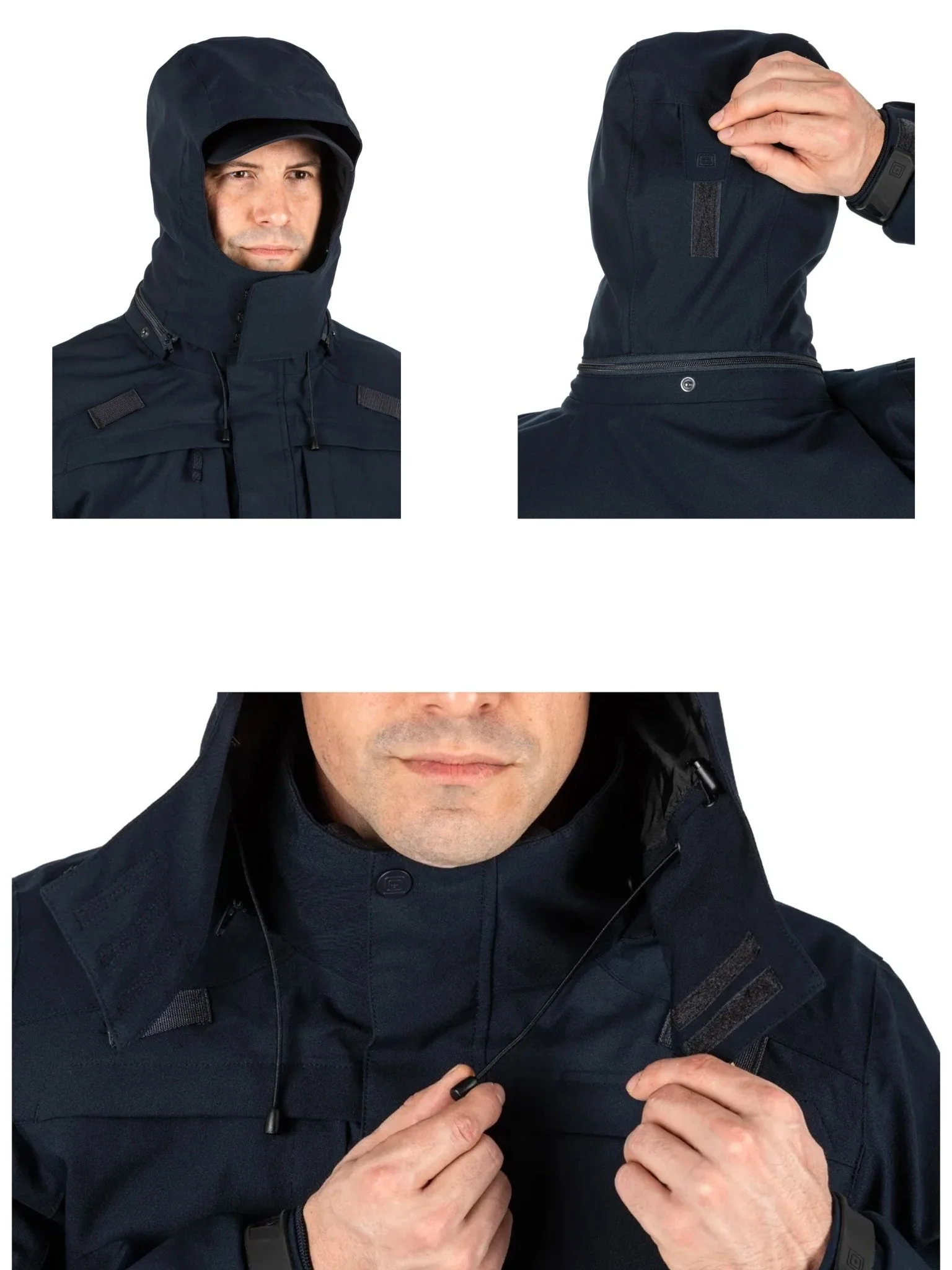 5.11 Tactical 5-IN-1 Jacket 2.0 - 10K / 10K waterproof & breathable coat - EN 343 : 2019 certified, Class 4-3-X - Image 7