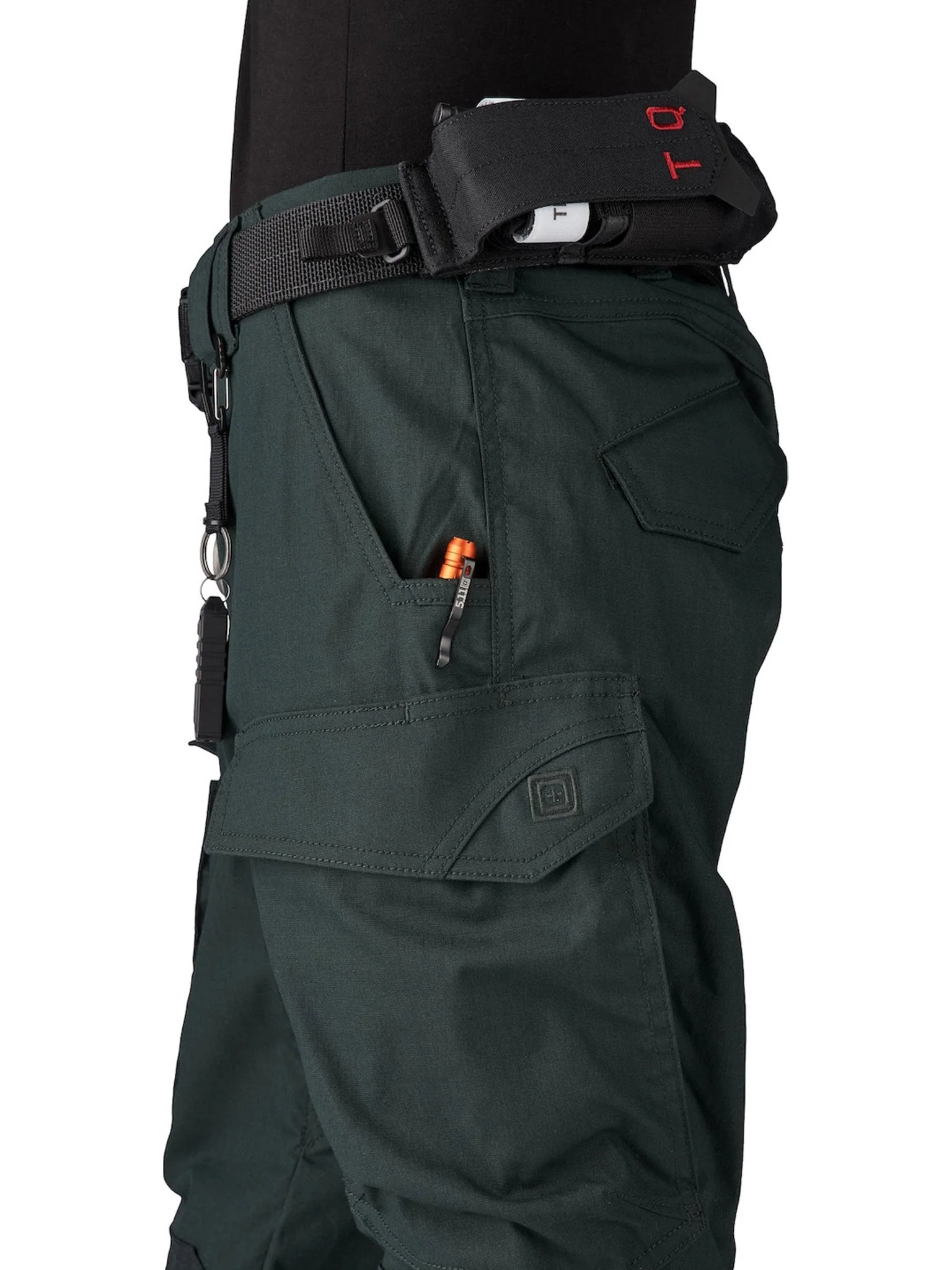 5.11 Tactical Quantum TEMS Pants – FlexLite Ripstop Trousers with Cordura Reinforced Knees - Image 7