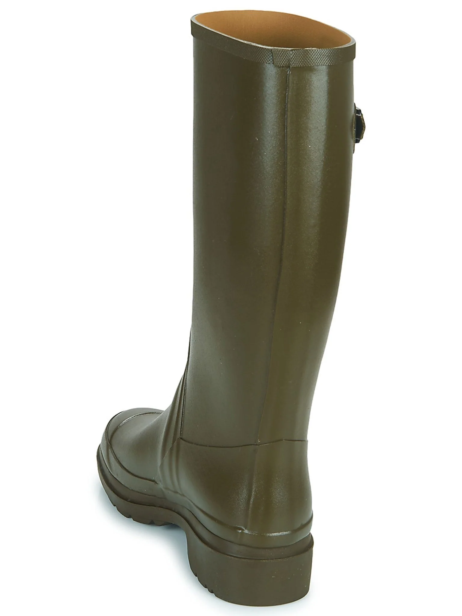 Aigle Lady Cessac Khaki Rubber welly boots / Wellington boots / ladies wellies - Image 4