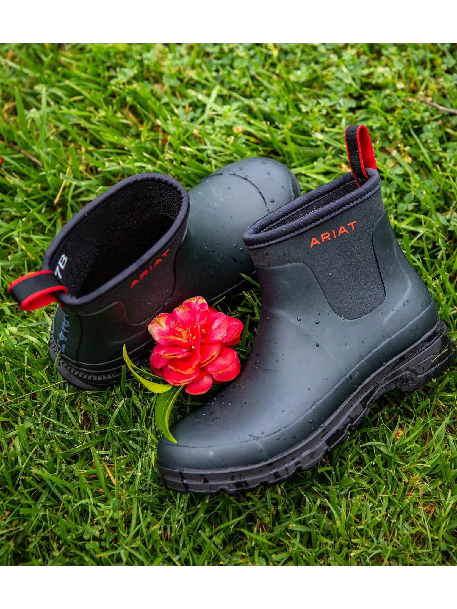 Ariat Kelmarsh Shortie Rubber Boot Waterproof Ladies welly / wellington Womens - Image 12