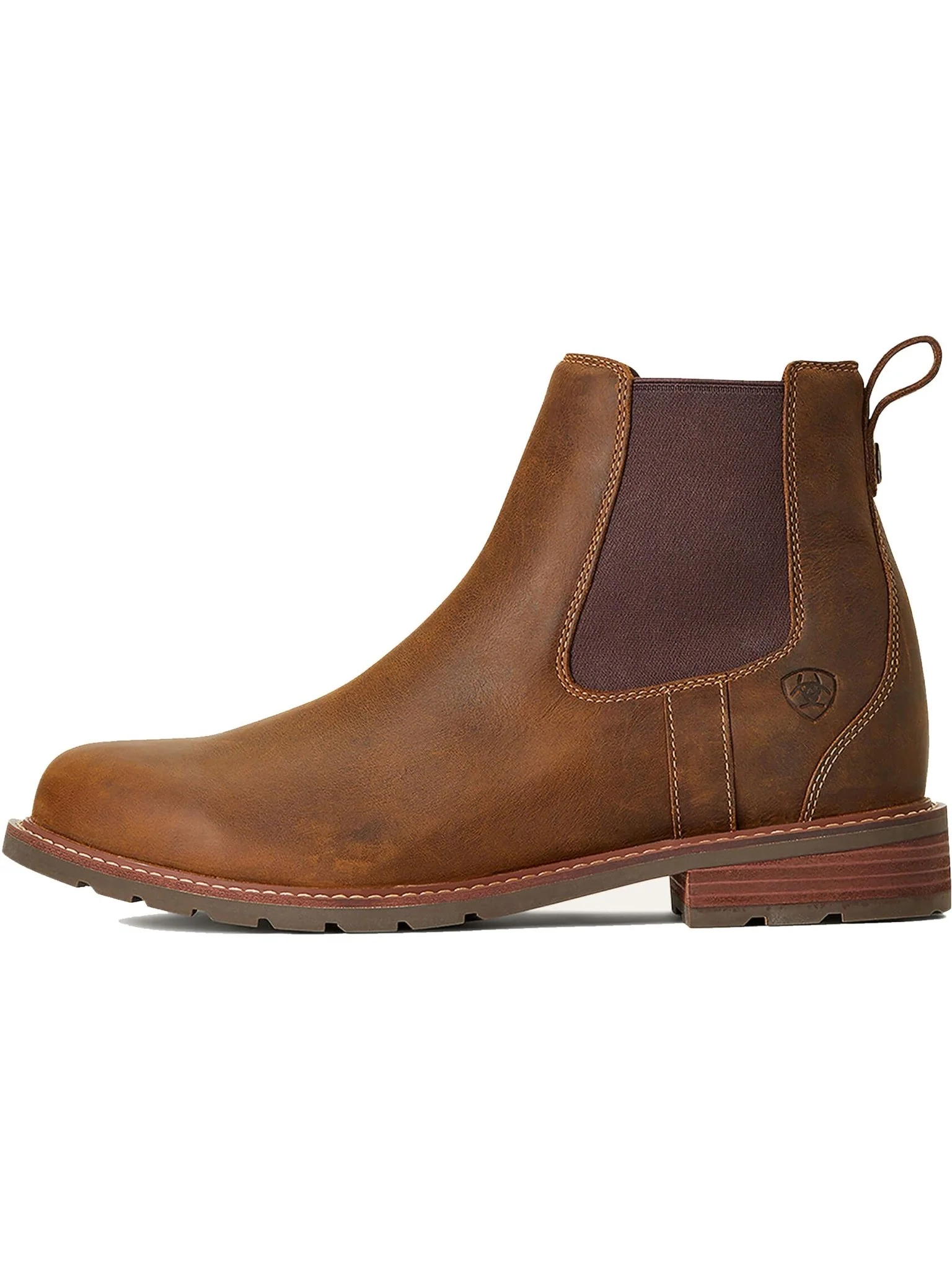Ariat Mens Wexford Waterproof Country Leather Chelsea Boot / Dealer boots - Image 4