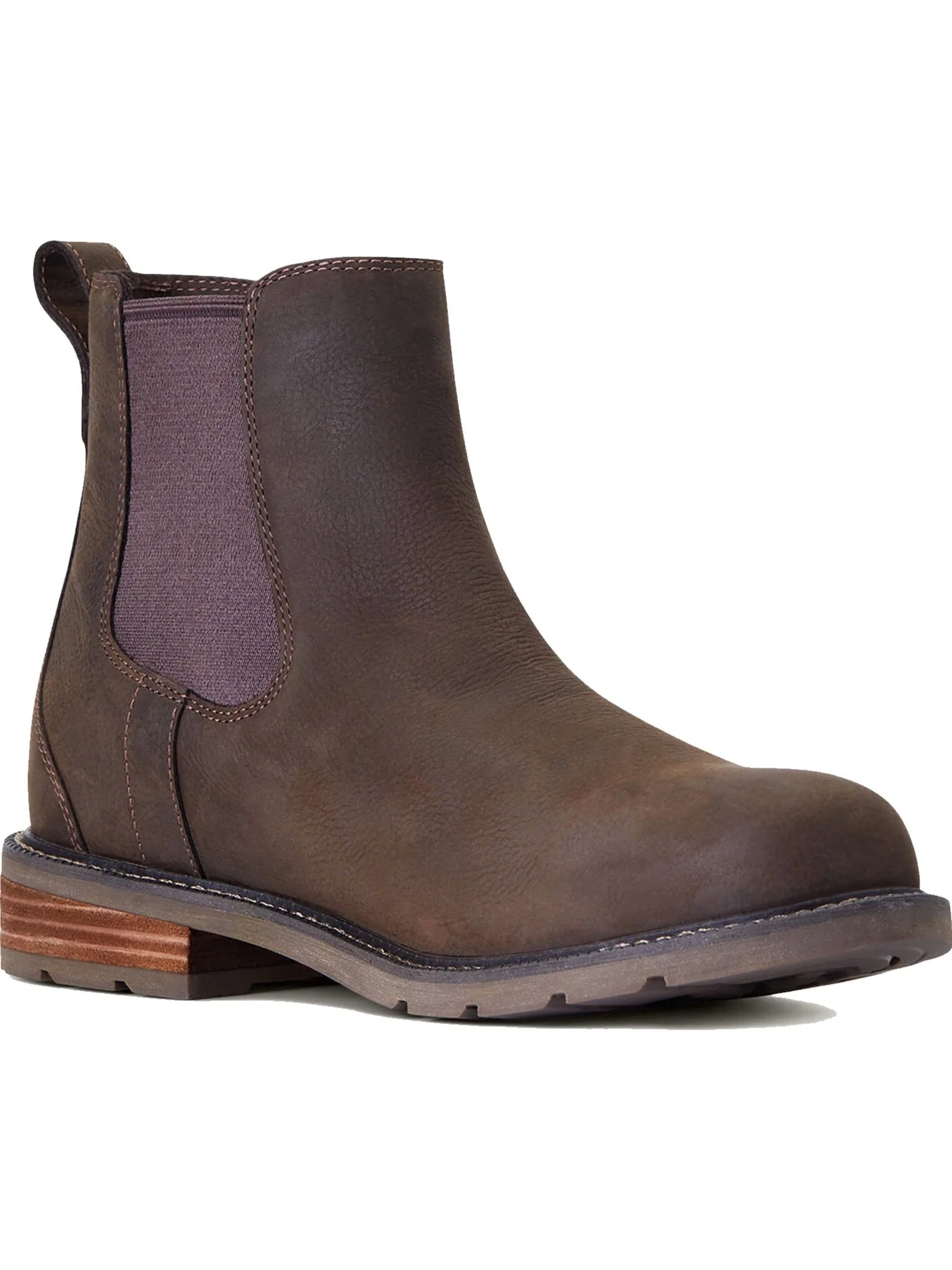 Ariat Mens Wexford Waterproof Country Leather Chelsea Boot / Dealer boots - Image 7