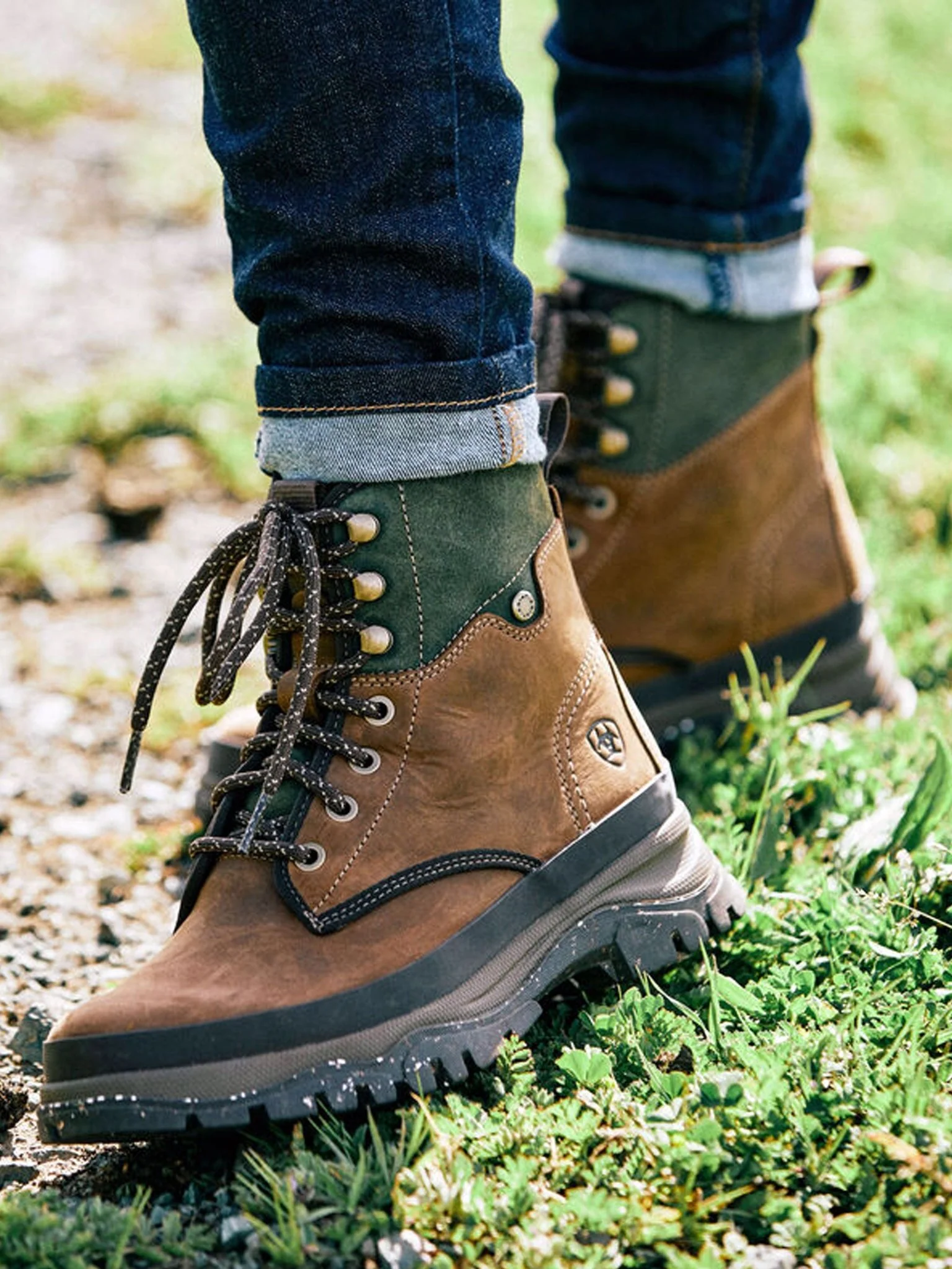 Ariat Moresby Waterproof Boot Ladies Country Lace up Leather Boot / Womens - Image 5