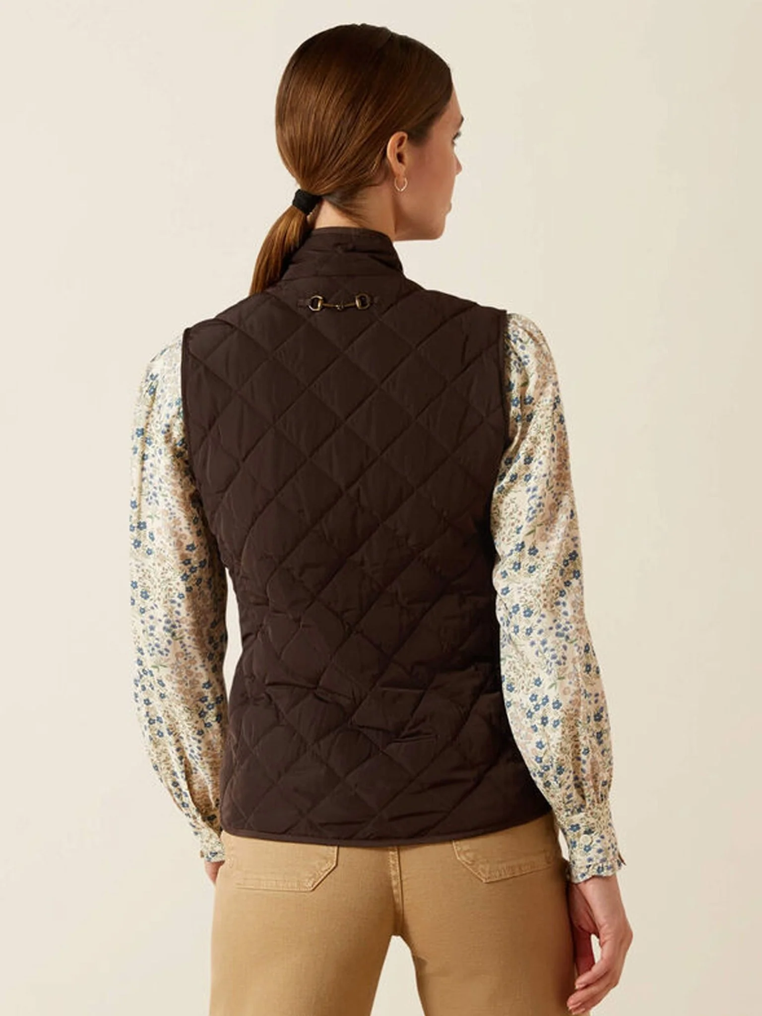 Ariat - Woodside Quilted Ladies Gilet - Womens bodywarmers / Waistcoat / Vest - Image 5