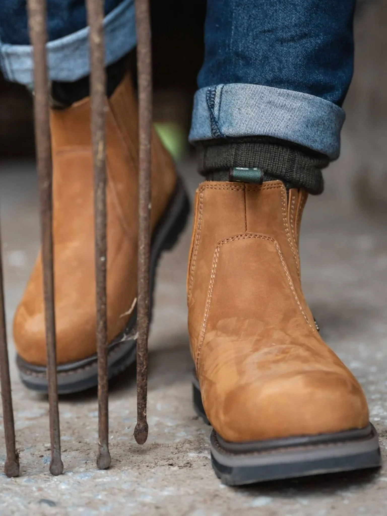 Hoggs of Fife Air-Shire Pro Waterproof Mens Dealer boot - Mens chelsea Boots - Image 4