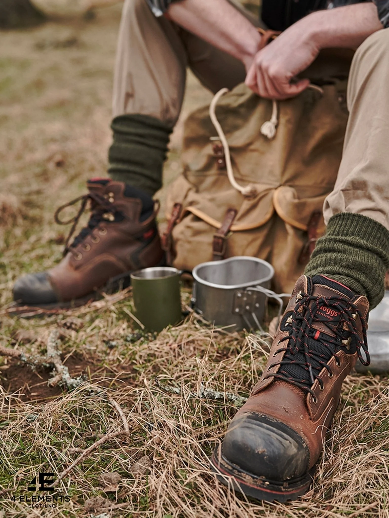 Hoggs of Fife - Artemis Waterproof & Breathable Steel Toe cap Lace up Waterproof Safety Boots - Image 3