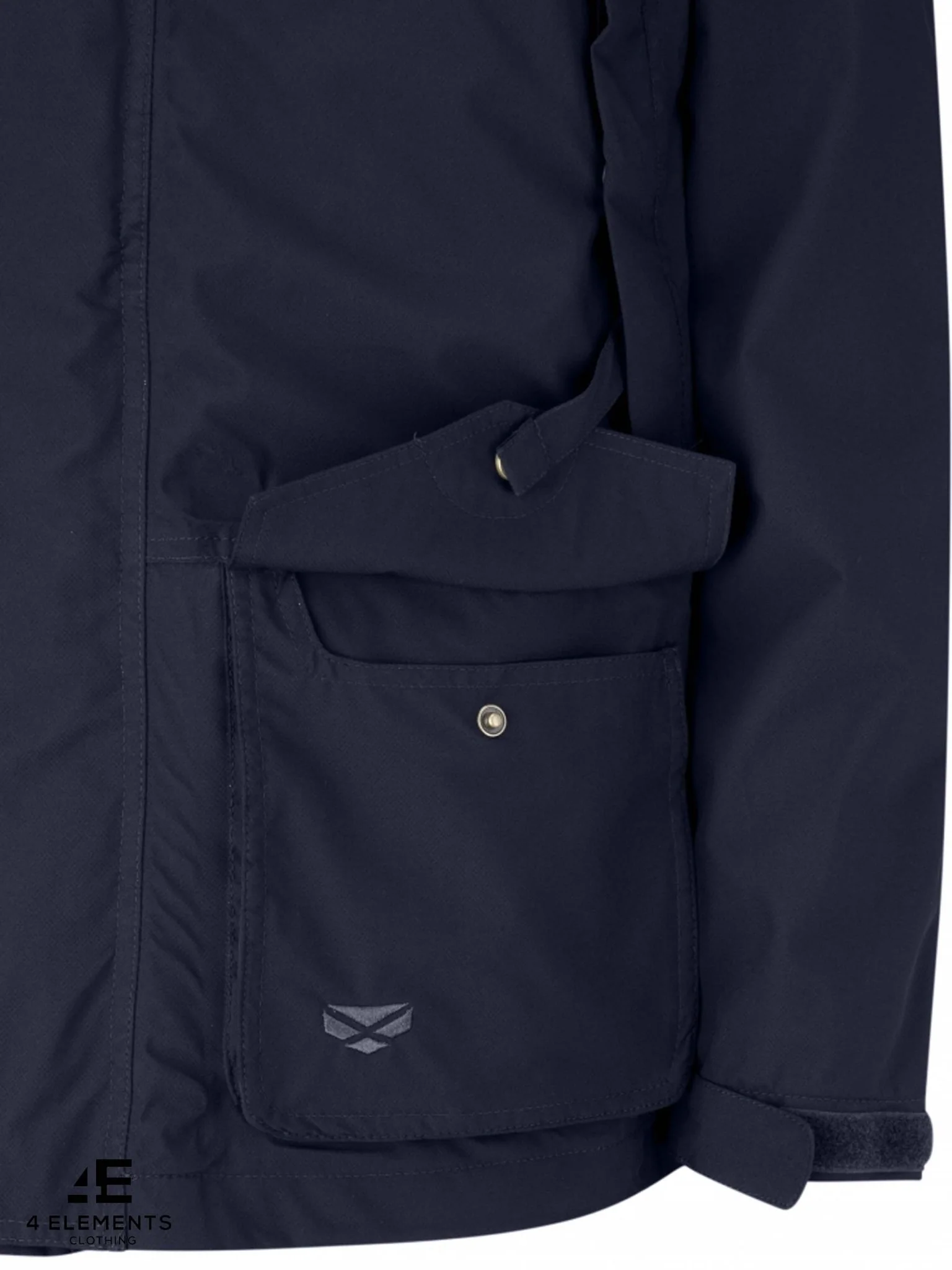Hoggs of Fife Mens Waterproof Jacket Culloden Packable Mens coat - Image 6