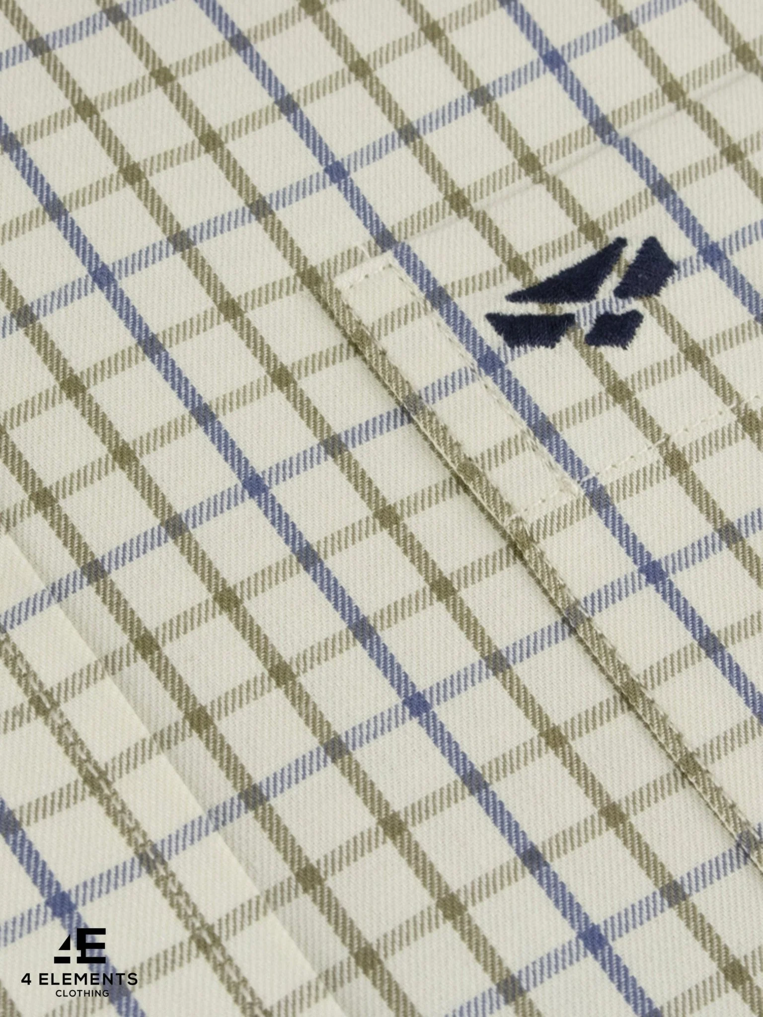 Hoggs of Fife Mens Shirt / Long sleeve check shirt - country casual style - Inverness shirt - Image 5