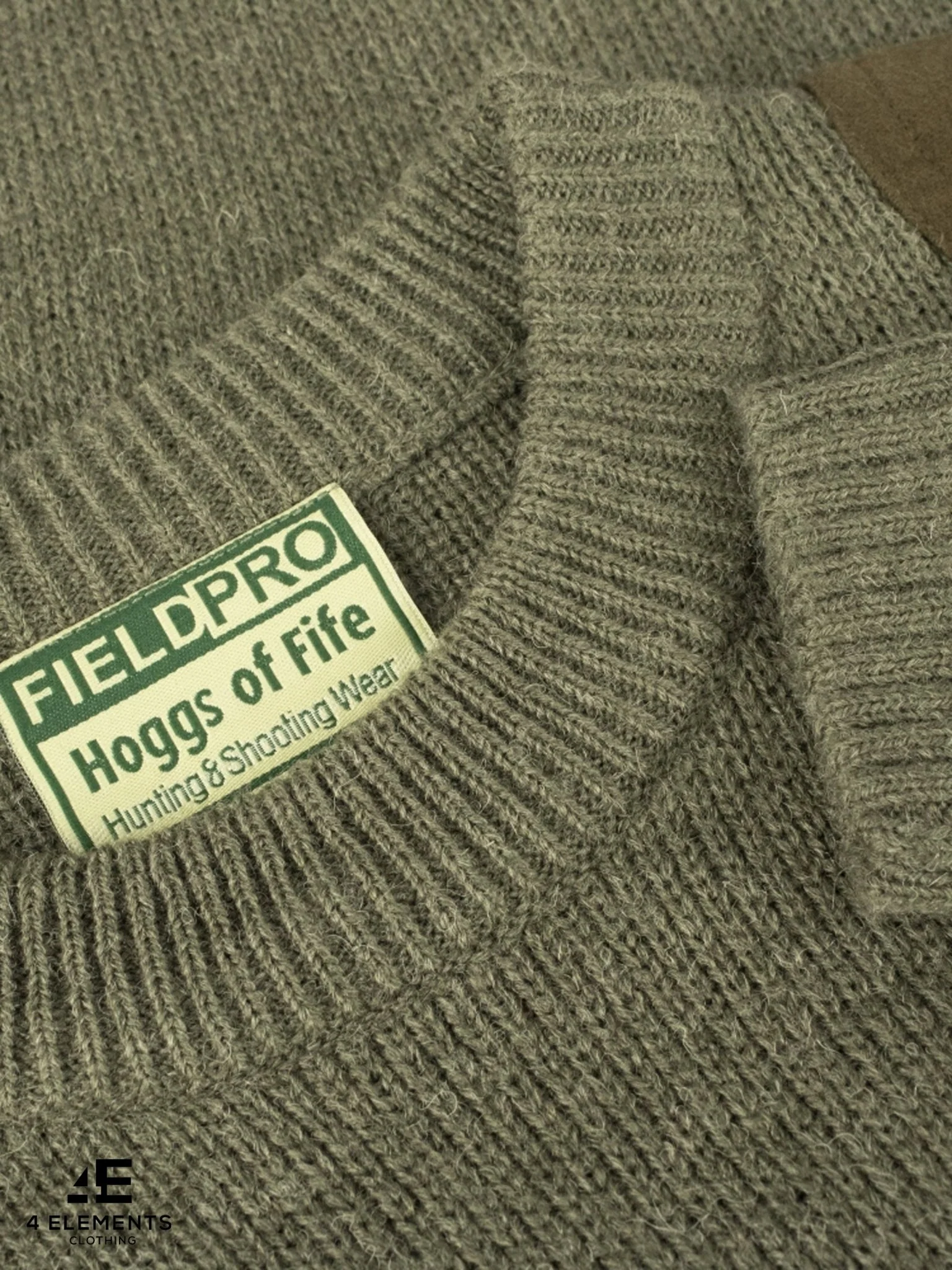 Hoggs of Fife - Melrose Junior Hunting Pullover / childrens / kids - Image 3