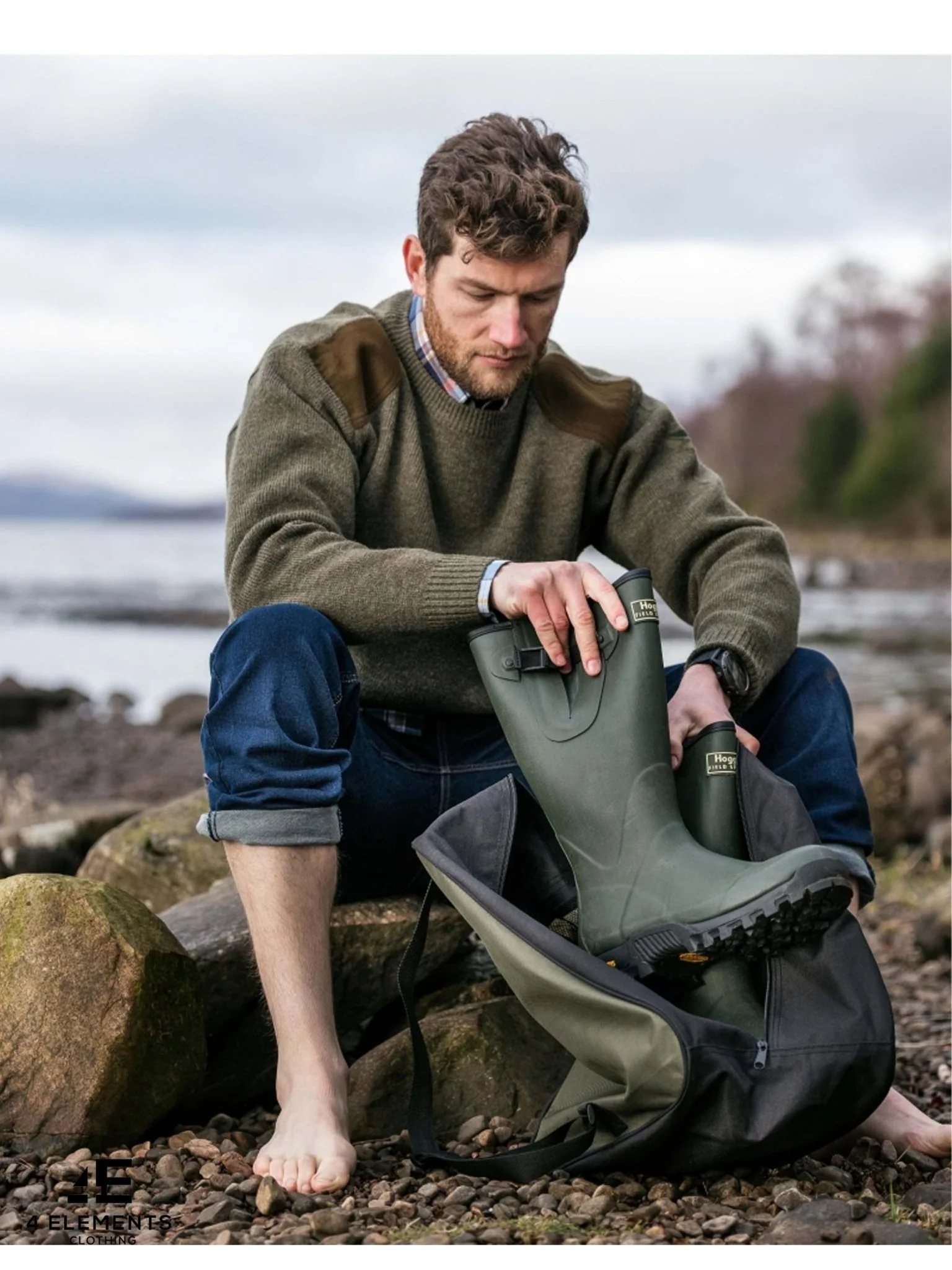 Hoggs Of Fife - Wellington boots Neoprene-lined / welly boot - Rubber boot Field Sports - Image 5