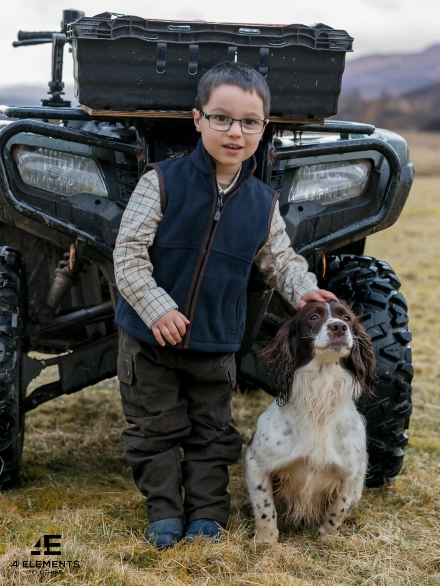 Hoggs of Fife - Struther Junior / kids Waterproof Trouser - Image 3