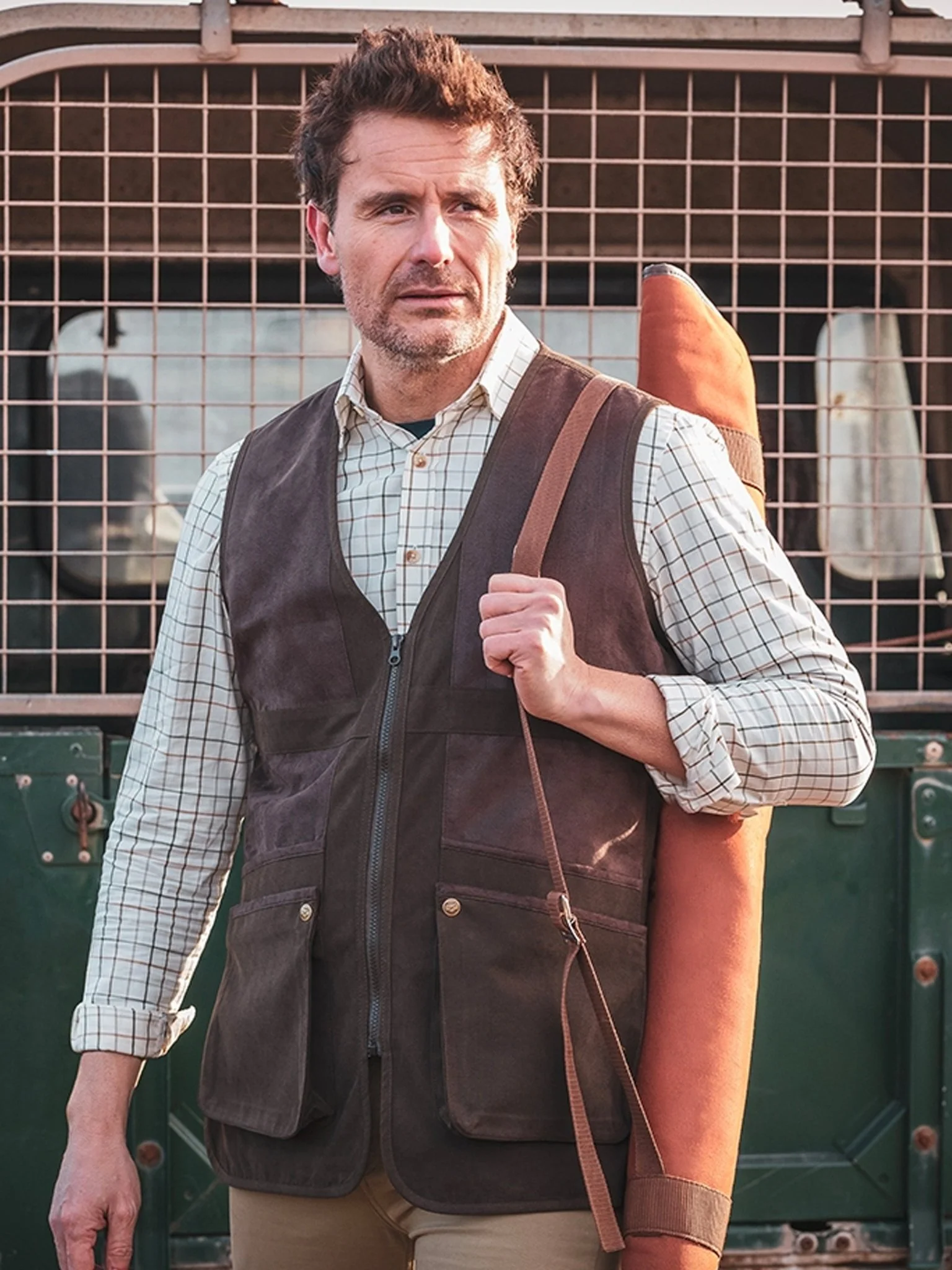 Hoggs of Fife Struther Shooting Vest / shooting Waistcoat - Image 3
