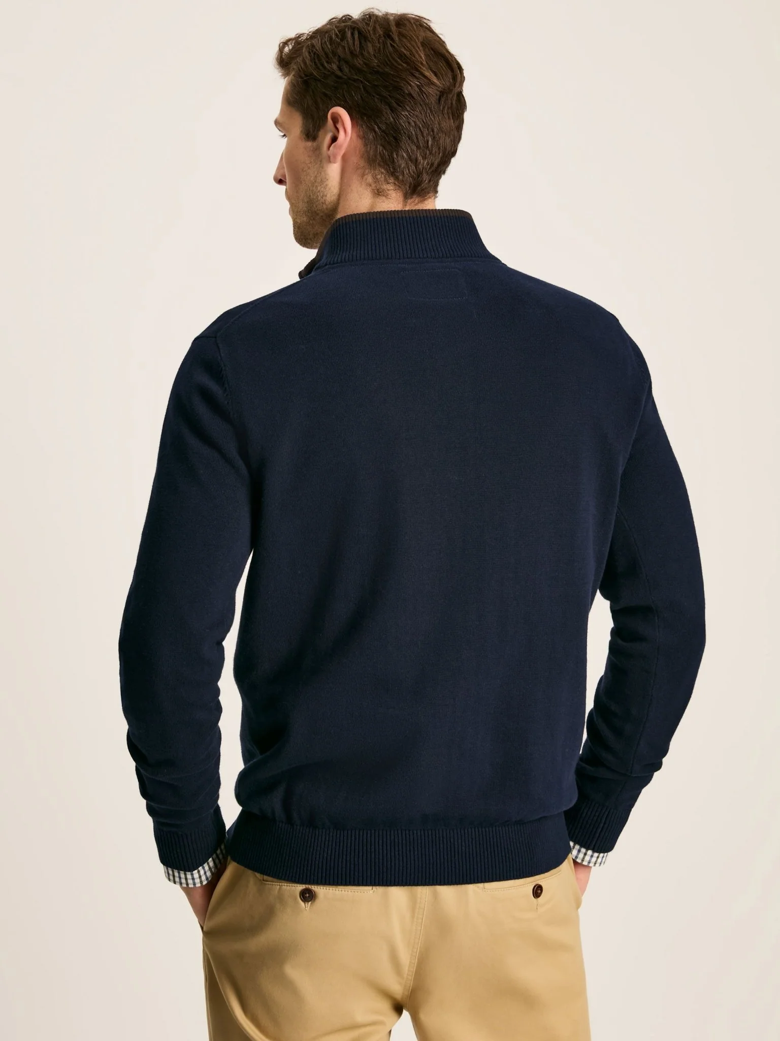 Joules Hillside Mens Jumper - 1/4 Zip / Pullover /Sweater - 100% Cotton - Image 14