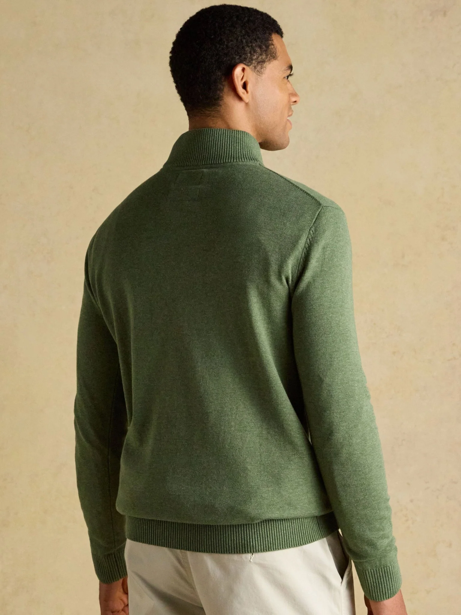 Joules Hillside Mens Jumper - 1/4 Zip / Pullover /Sweater - 100% Cotton - Image 15