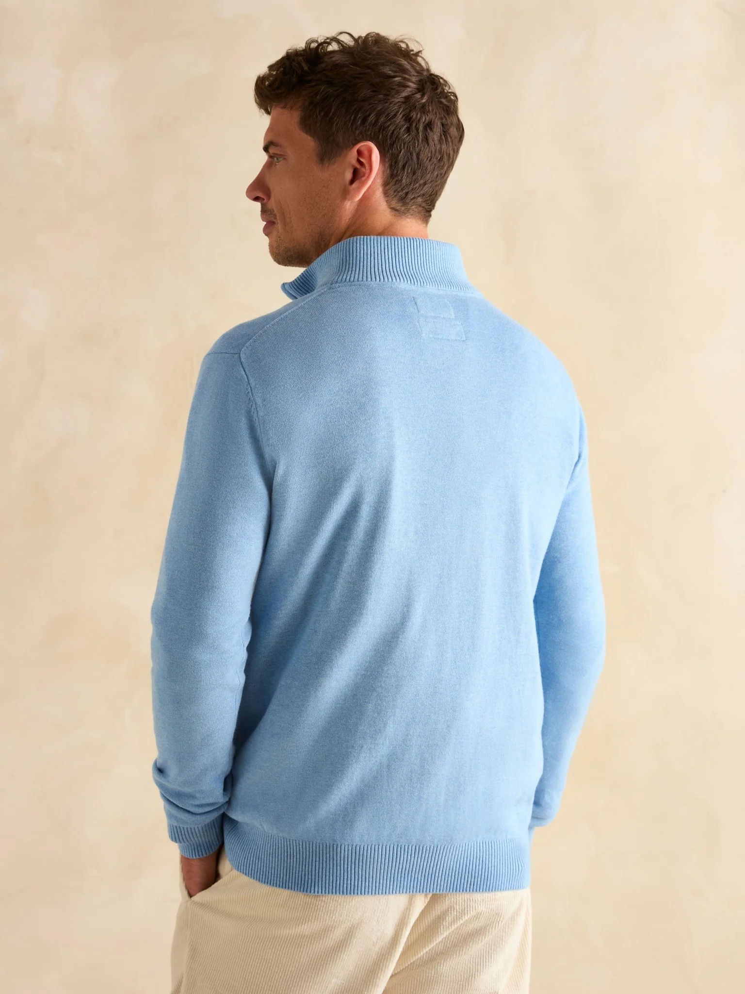 Joules Hillside Mens Jumper - 1/4 Zip / Pullover /Sweater - 100% Cotton - Image 16