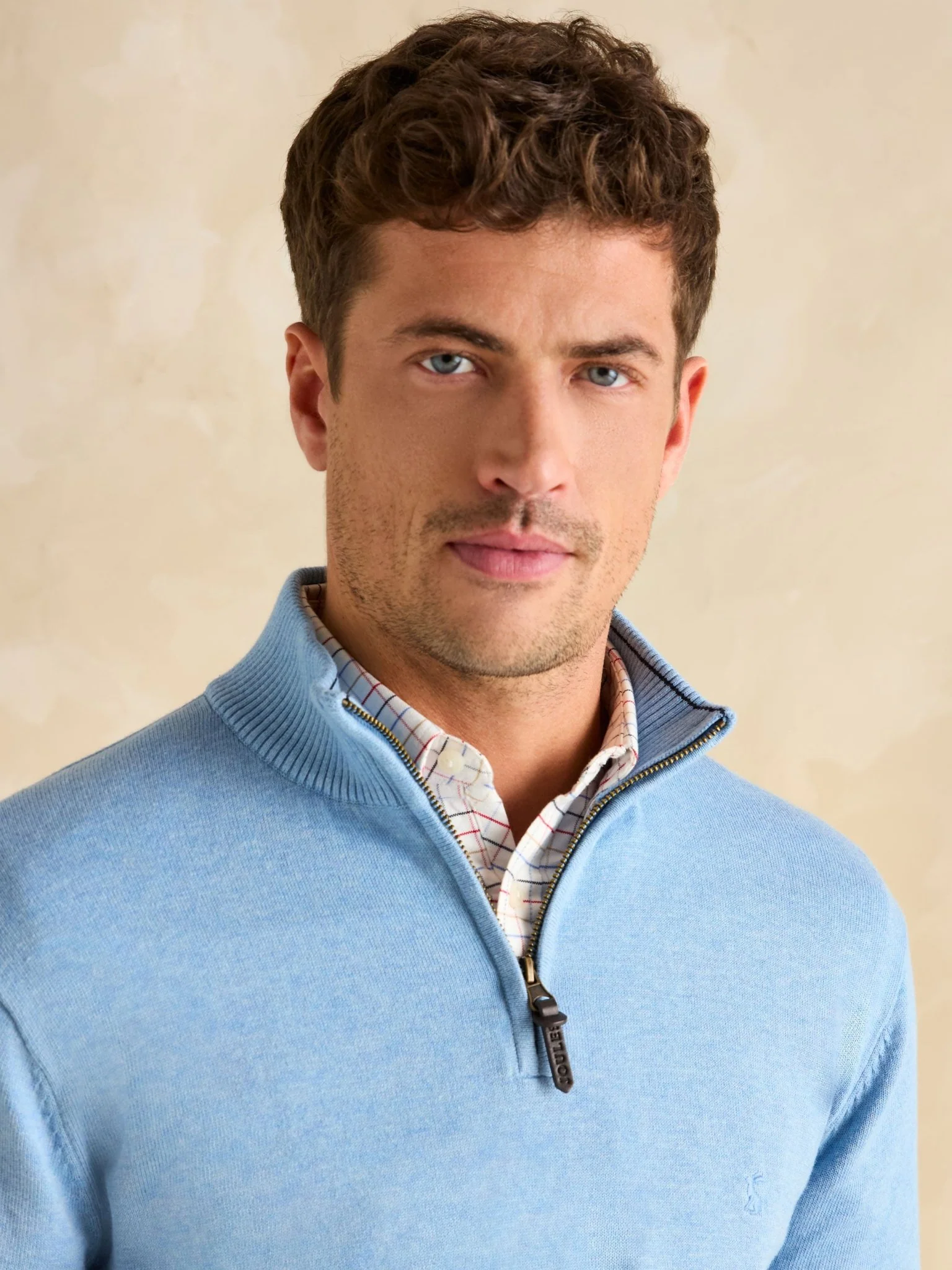 Joules Hillside Mens Jumper - 1/4 Zip / Pullover /Sweater - 100% Cotton - Image 9
