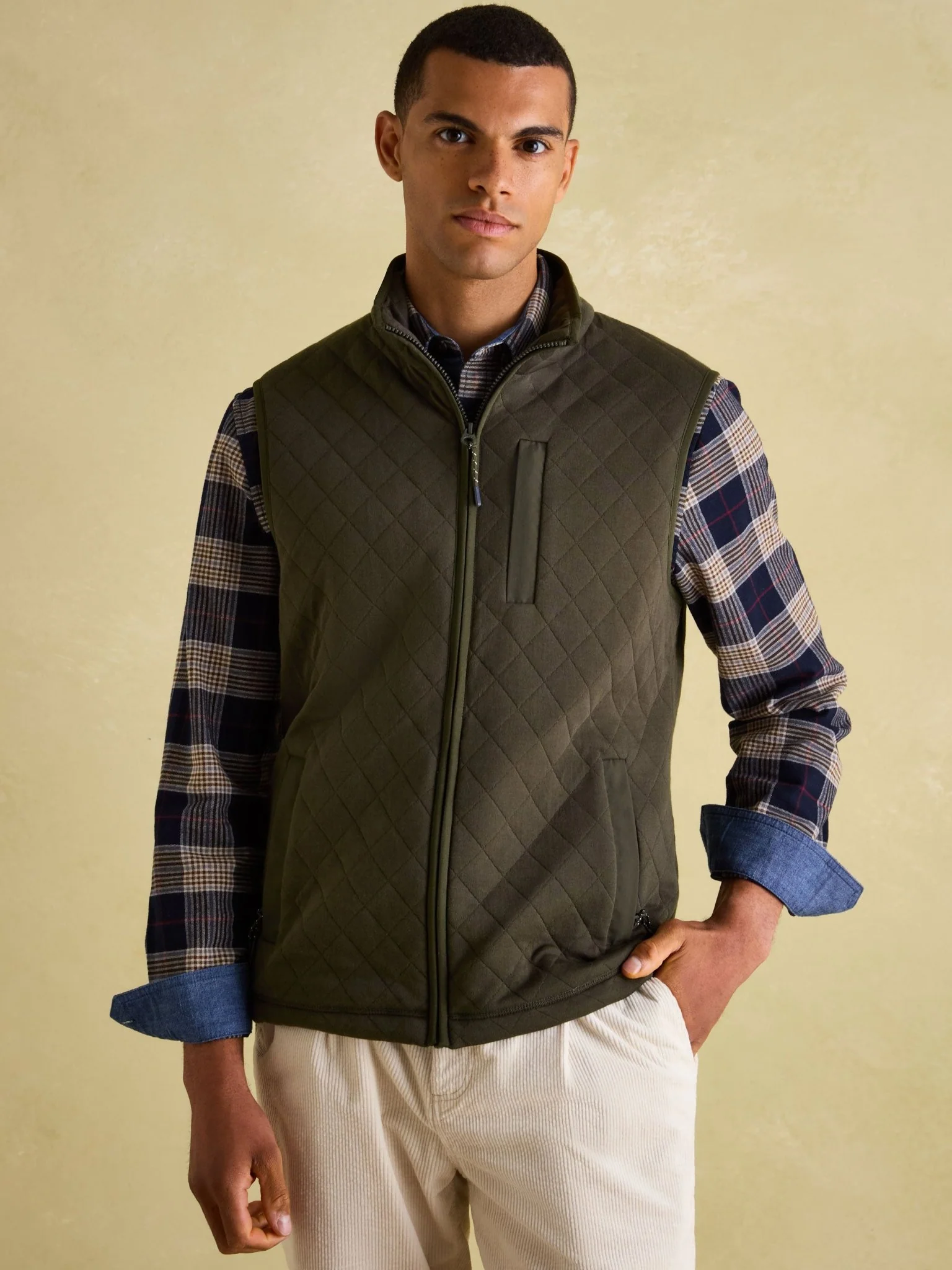 Joules - Joules Malton Jersey Mens Gilet / mens waistcoat bodywarmer - Image 5