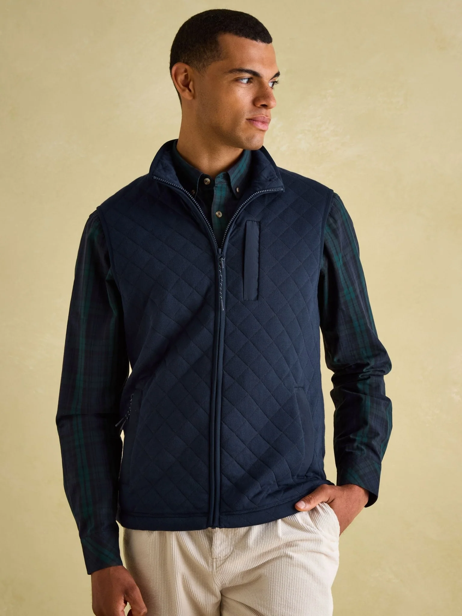 Joules - Joules Malton Jersey Mens Gilet / mens waistcoat bodywarmer - Image 6
