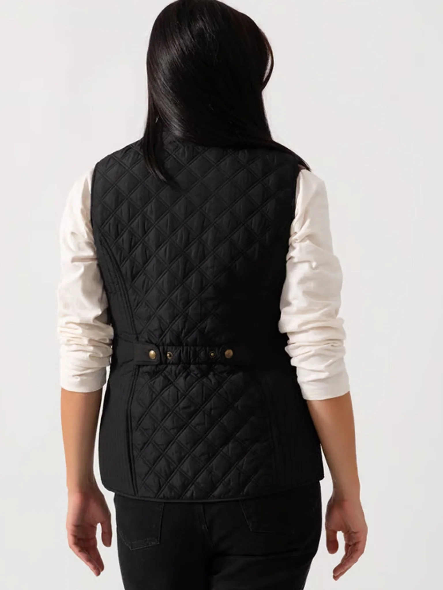 Joules - Joules Minx Showerproof Diamond Quilted Gilet ladies waistcoat / bodywarmer - Image 13