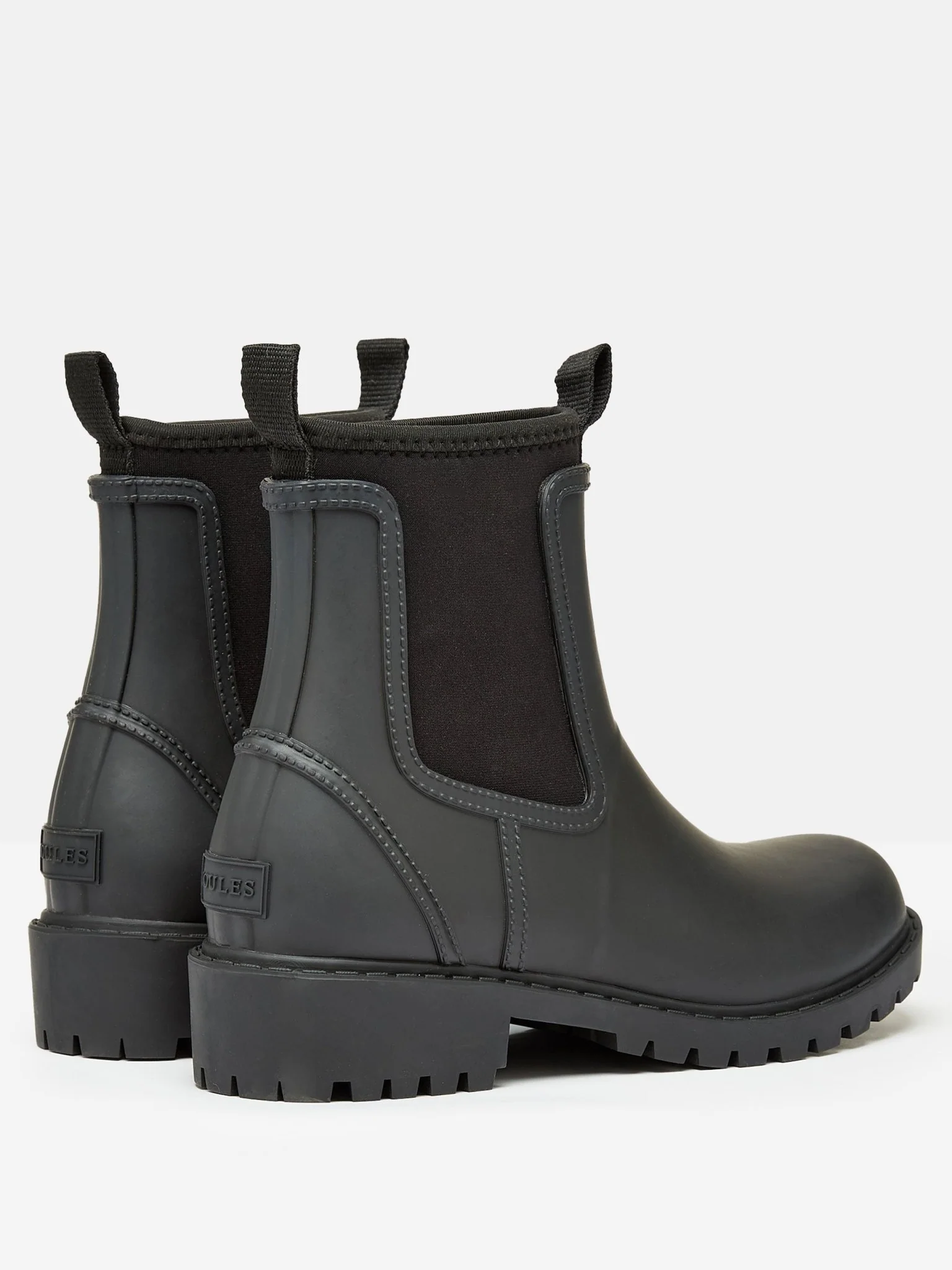 Joules - Joules Oakfield Short Neoprene Lined Waterproof Wellies / Wellington Boots - Image 11