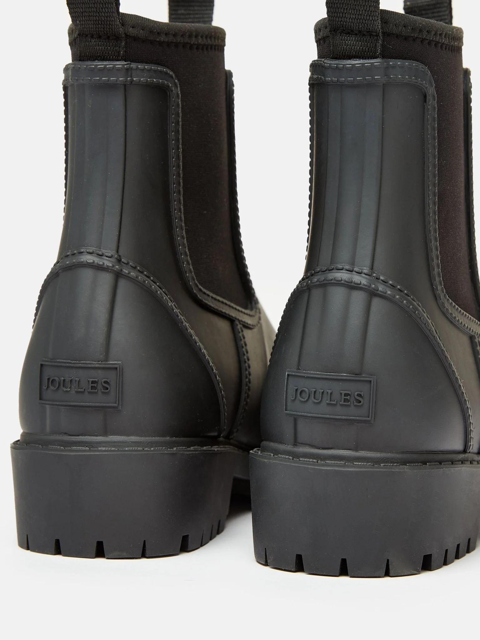 Joules - Joules Oakfield Short Neoprene Lined Waterproof Wellies / Wellington Boots - Image 14