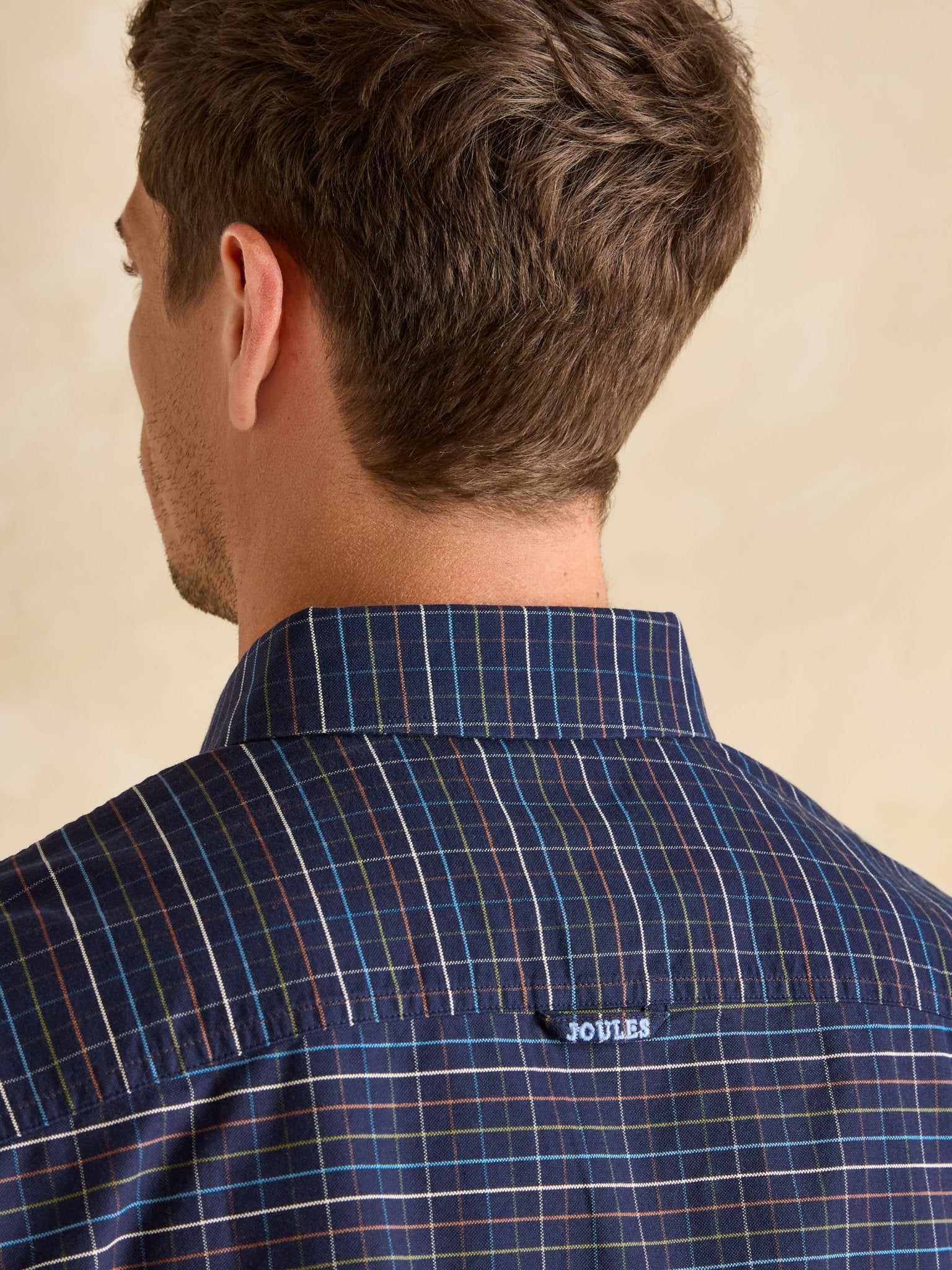 Joules - Joules Welford Mens Shirt - Cotton Long Sleeve Check Shirt - Image 17