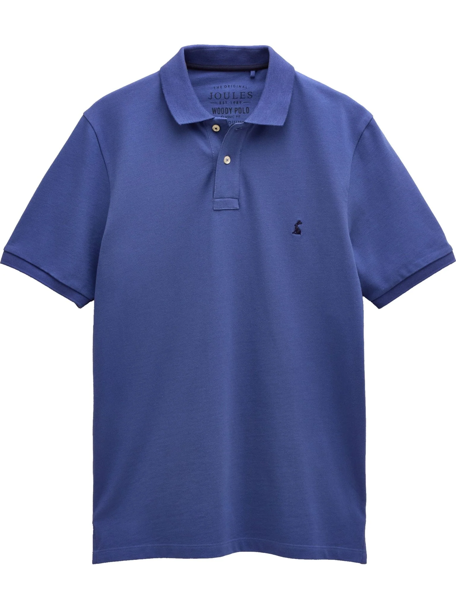 Joules Woody Cotton Pique Polo Shirt / Mens Polo Shirt - Image 3