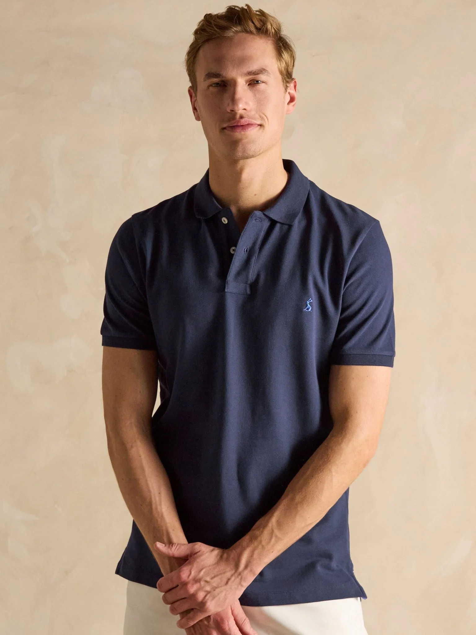 Joules Woody Cotton Pique Polo Shirt / Mens Polo Shirt - Image 5