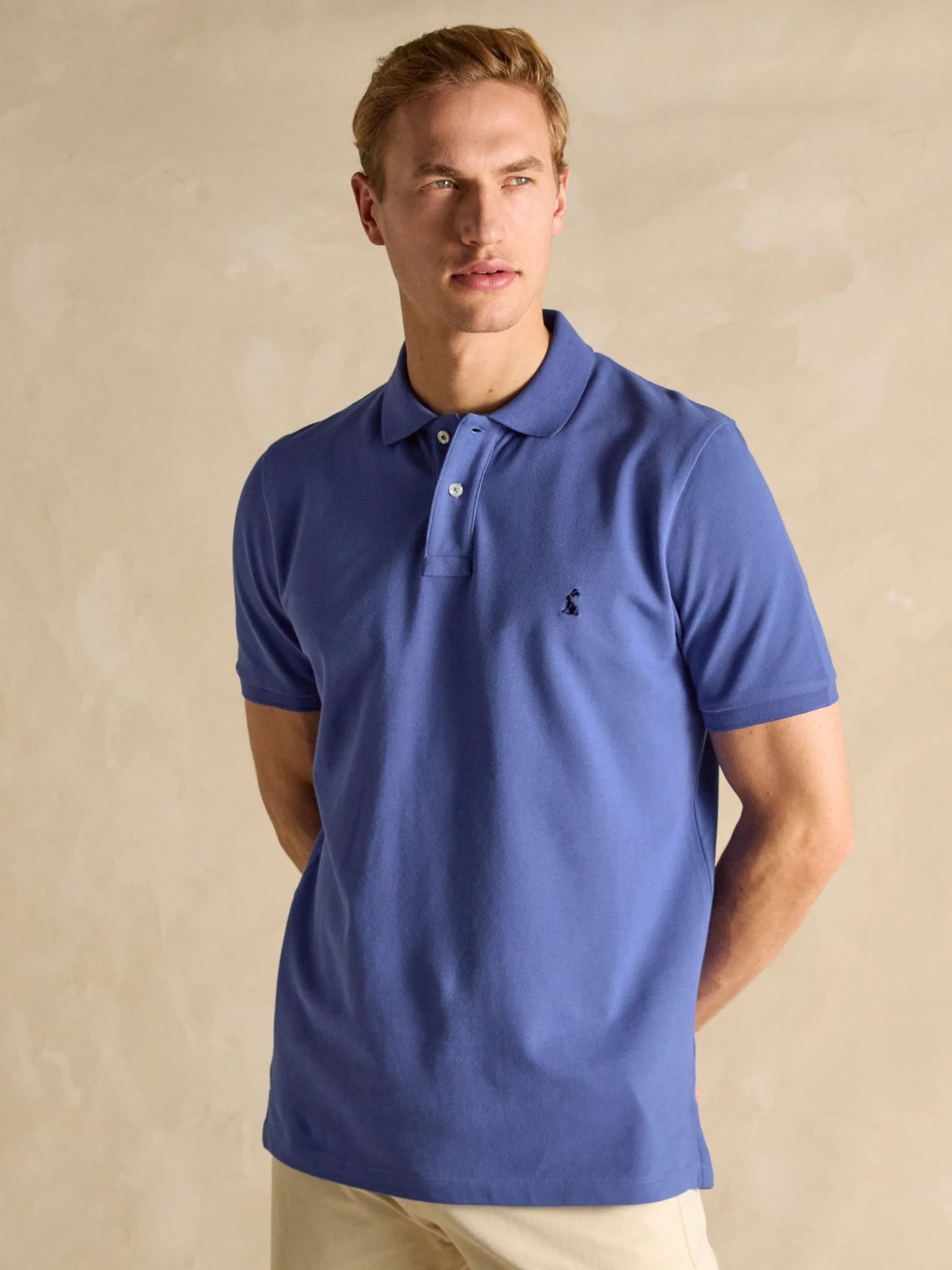 Joules Woody Cotton Pique Polo Shirt / Mens Polo Shirt - Image 7