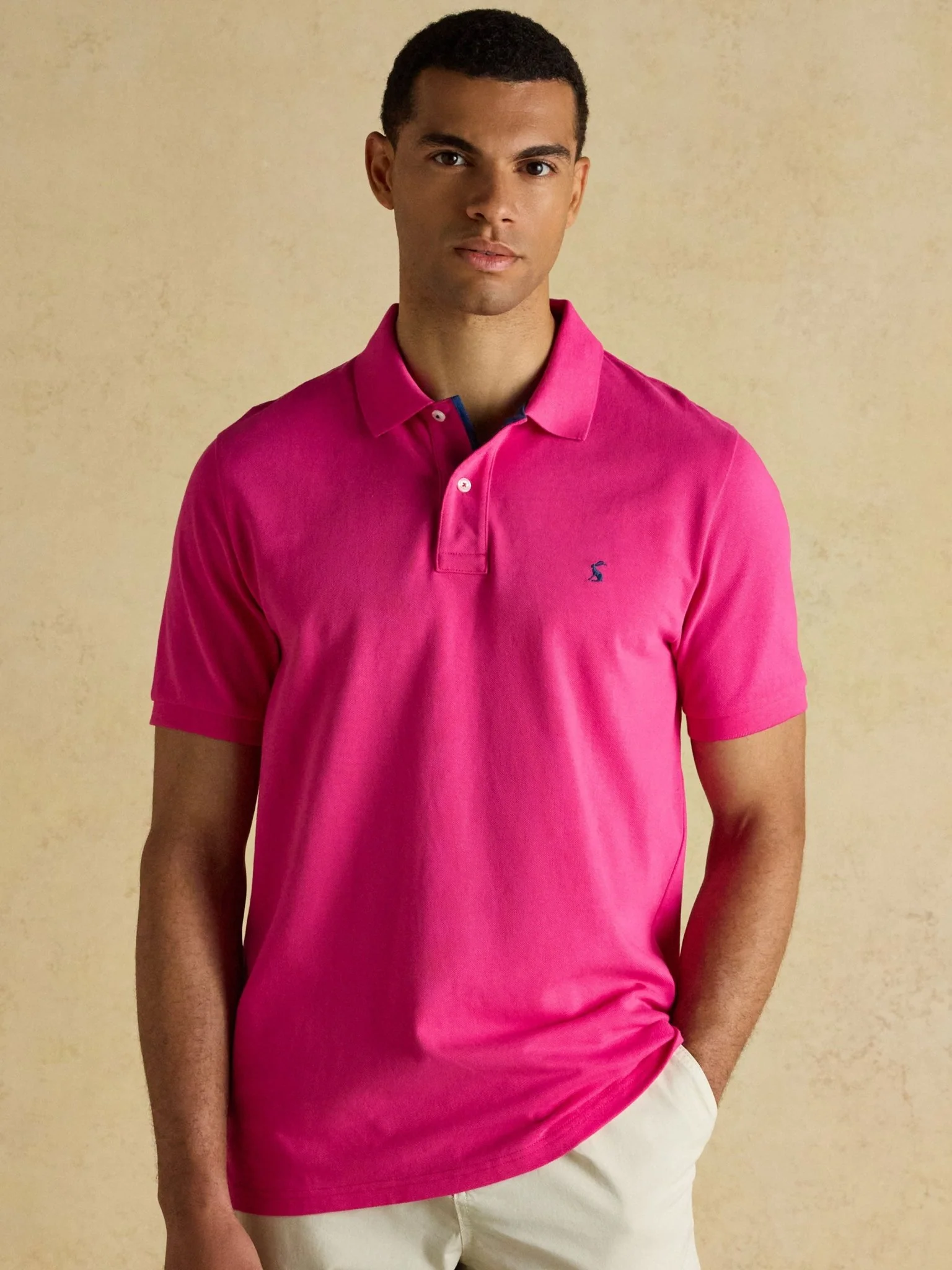 Joules Woody Cotton Pique Polo Shirt / Mens Polo Shirt - Image 8