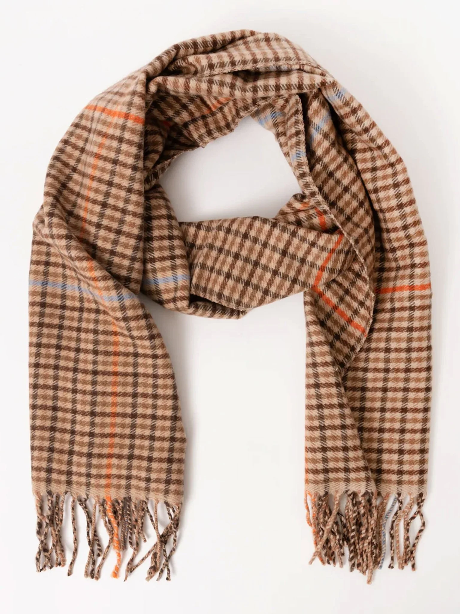 Joules Langtree Ladies Scarf Check / Tartan - Machine washable - Image 14