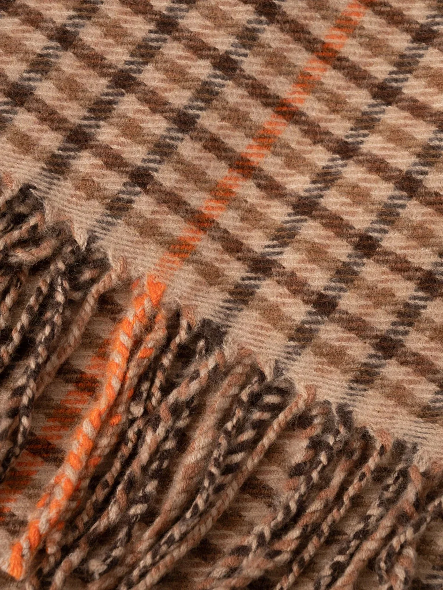 Joules Langtree Ladies Scarf Check / Tartan - Machine washable - Image 6