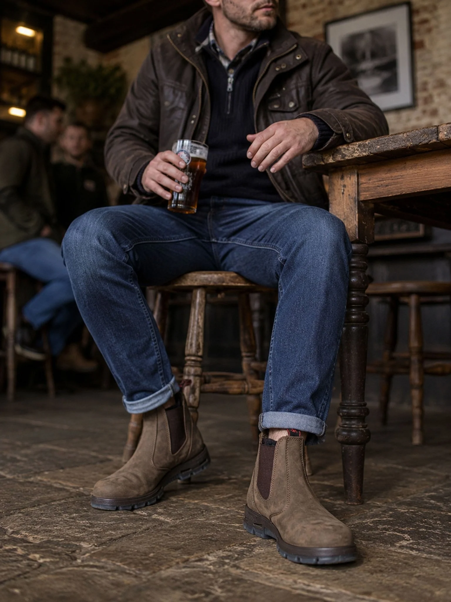 Redback Iron Bark Soft toe Boot (UBIB) - Chelsea boot / dealer boots - Image 4