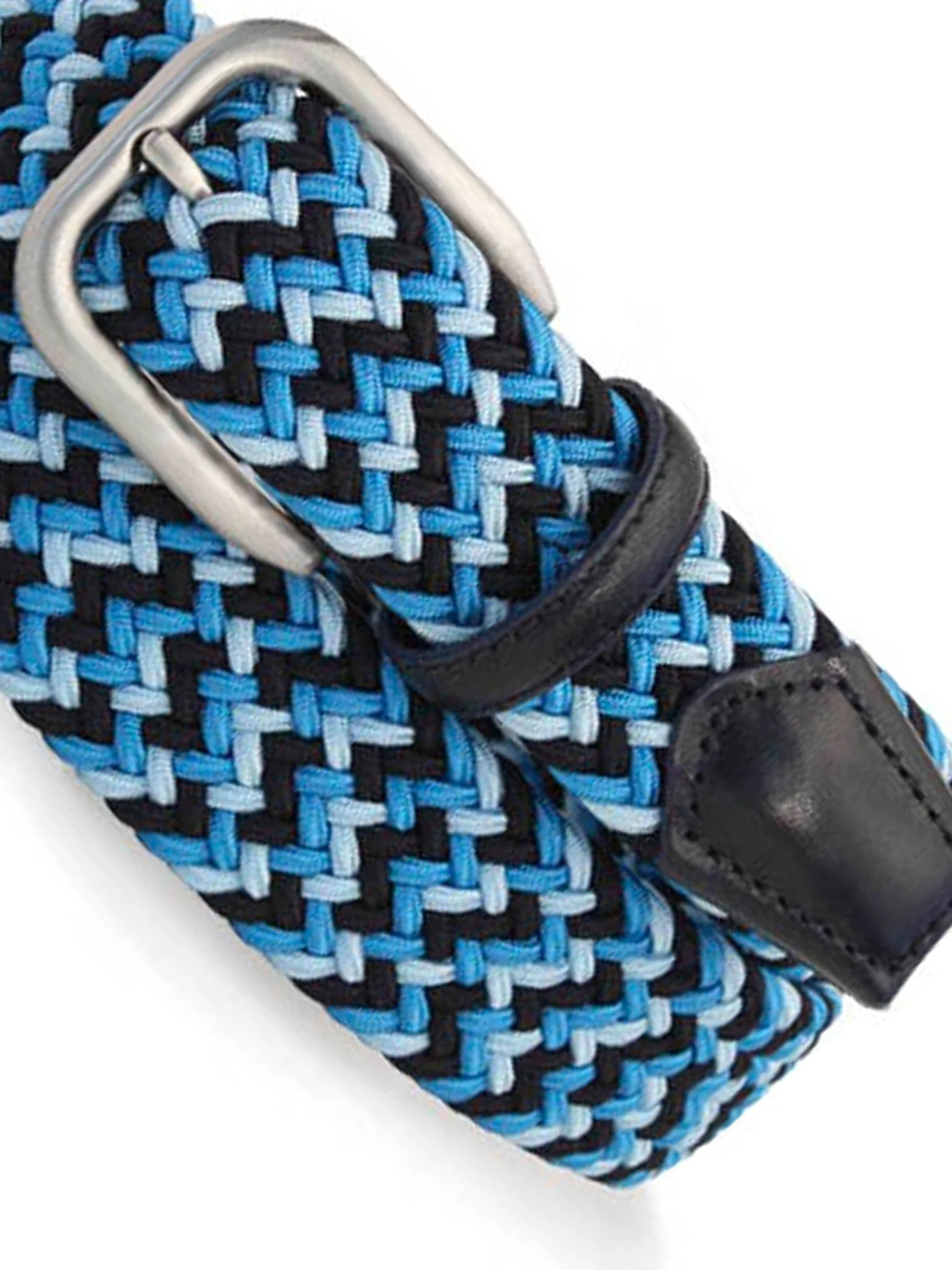 Robert Charles Belts 1005 Cotton Blend Leather Mens belt - 35mm width - Made in Italy - Image 3