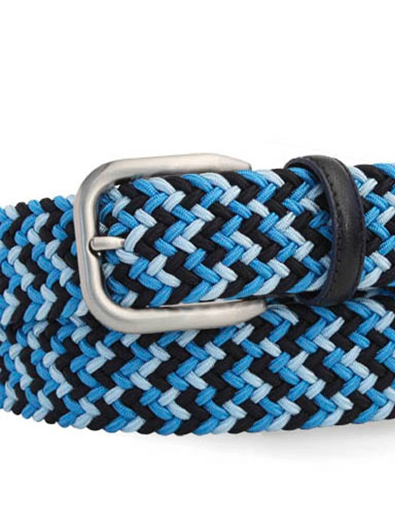 Robert Charles Belts 1005 Cotton Blend Leather Mens belt - 35mm width - Made in Italy - Image 4