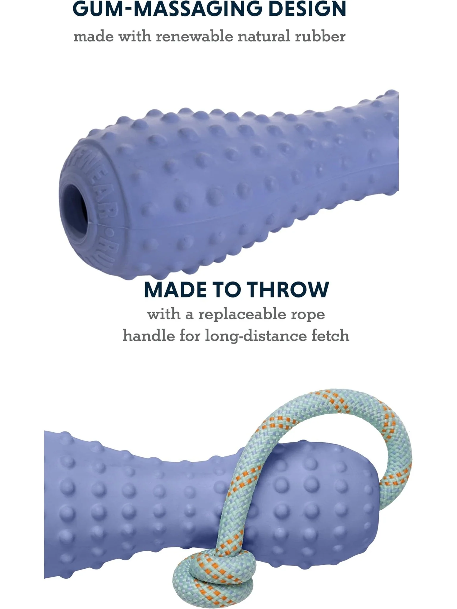 Ruffwear - Gourdo™ Rubber Throw Toy - Interactive Rubber Toy for dogs / Dog Toy - Image 4