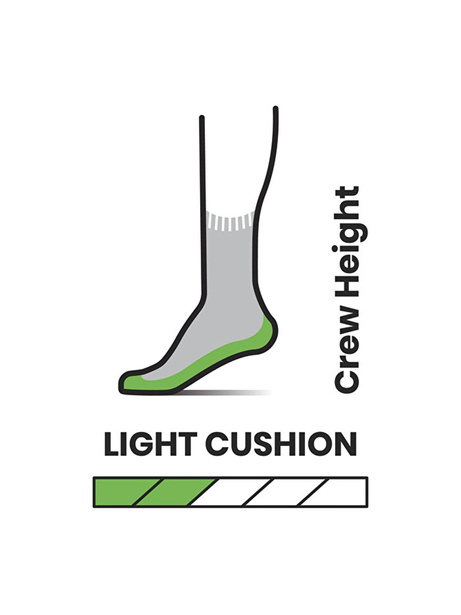 Smartwool Ladies / Womens Hike Light Cushion Crew Socks - SW001573B72 - Image 4