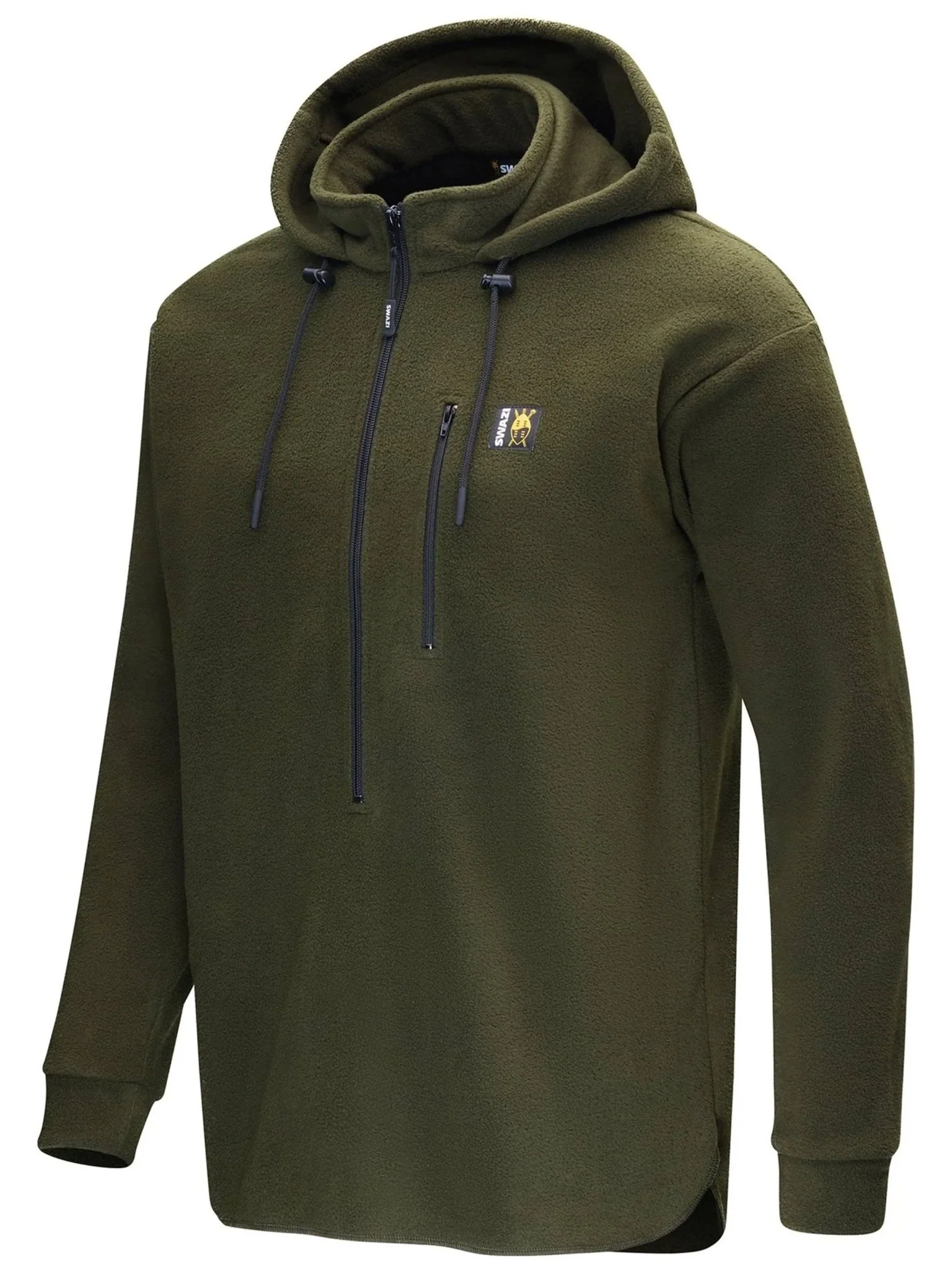 Swazi - The Hood Mens Fleece 1/2 Zip Pullover / Jumper - 280gram Fleece - Image 7